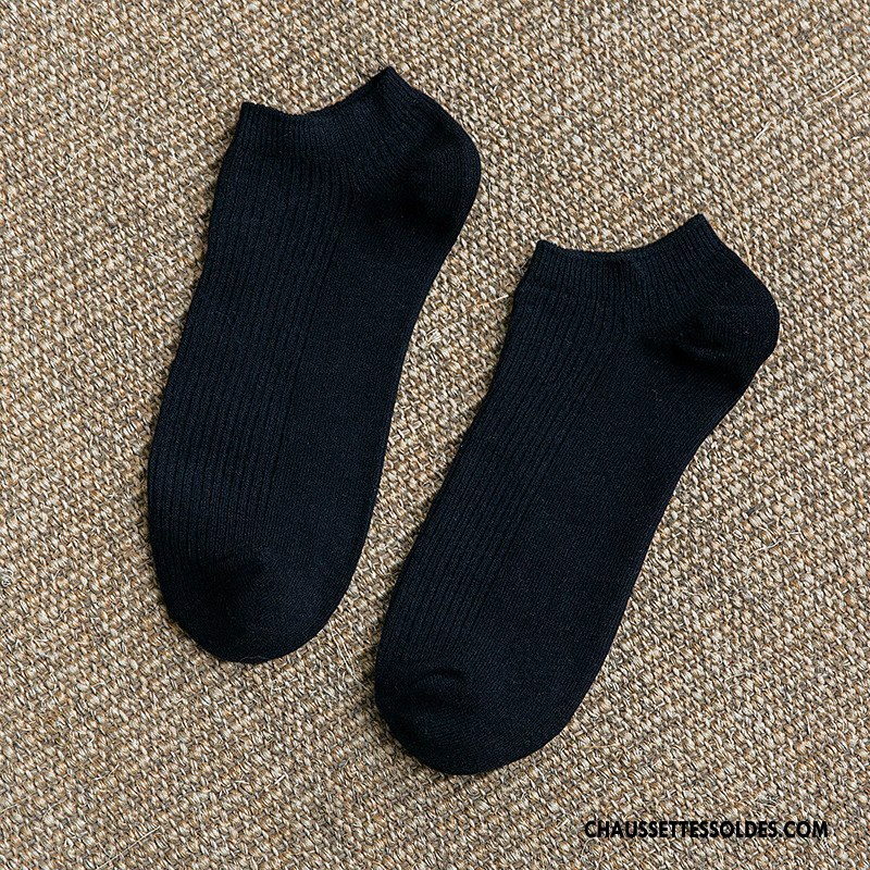 Chaussette Basse Homme Chaussette Courte Chaussette Basse Coupée Le Nouveau Tendance Bordeaux Pure Clair