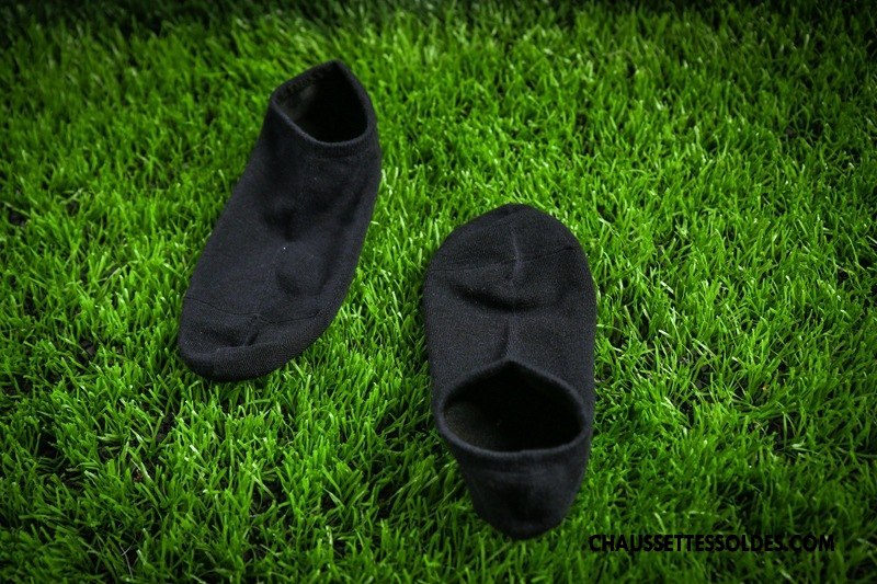 Chaussette Basse Homme Chaussette Courte Matelassé Printemps Mouvement Été Chaussette Basse Coupée Gris