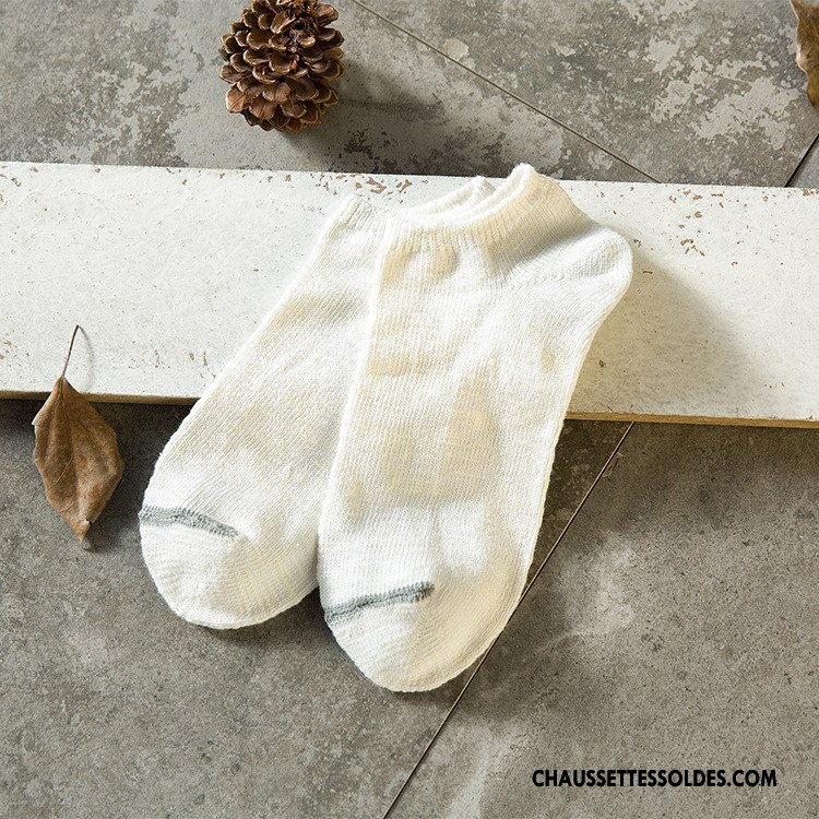 Chaussette Basse Homme Chaussettes En Coton Chaussette Basse Coupée Nouvelles Arrivées Absorber La Sueur Pure Gris Foncé