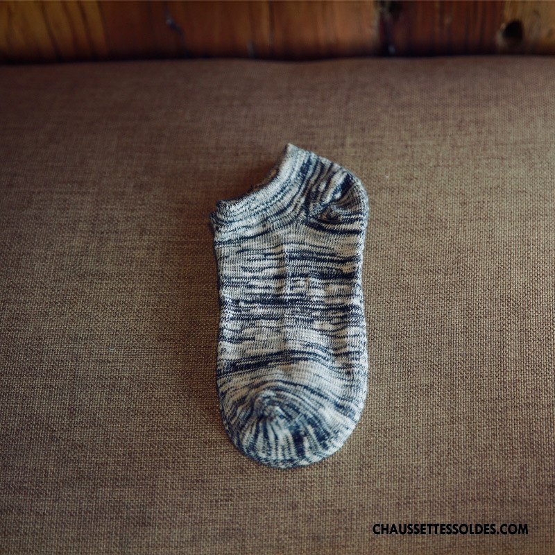 Chaussette Basse Homme Chaussettes En Coton Yarn Chaussette Basse Coupée Respirant Bambou Rose