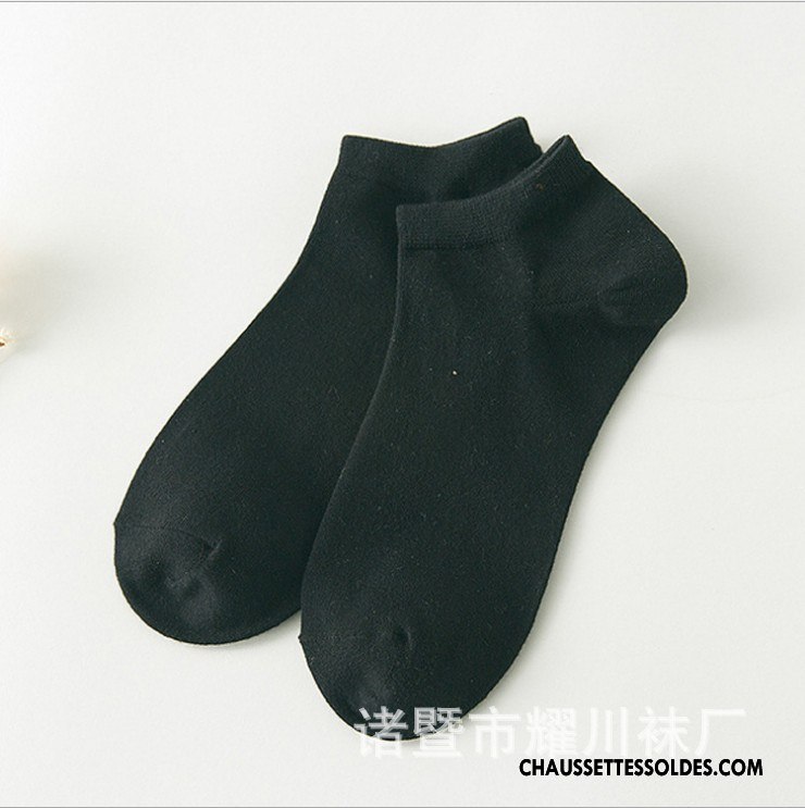Chaussette Basse Homme Coton Bio Chaussette Basse Coupée Nouvelles Arrivées Qualité 100% Coton Rouge