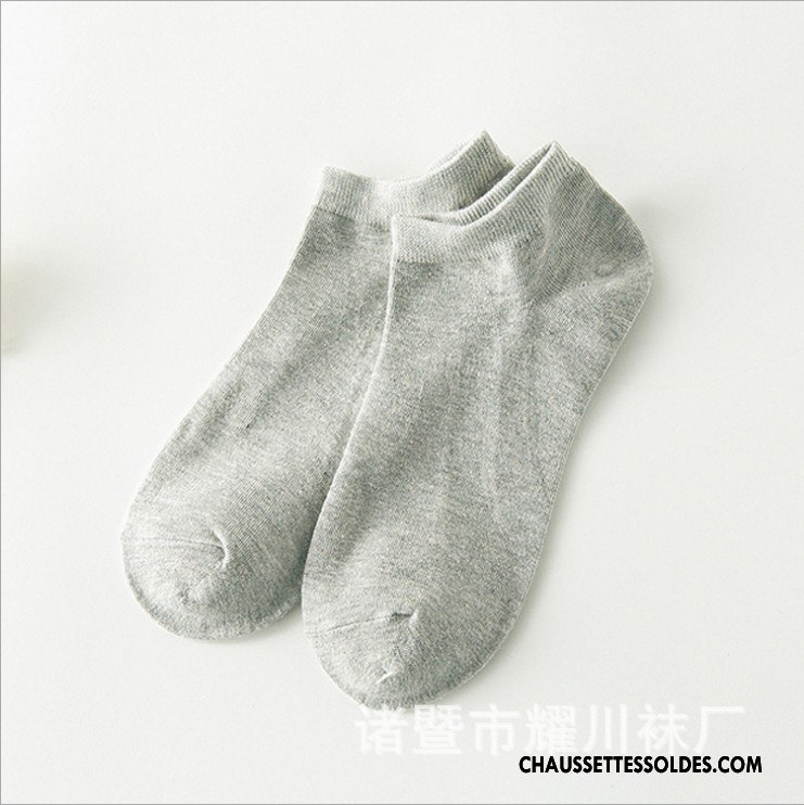 Chaussette Basse Homme Coton Bio Chaussette Basse Coupée Nouvelles Arrivées Qualité 100% Coton Rouge