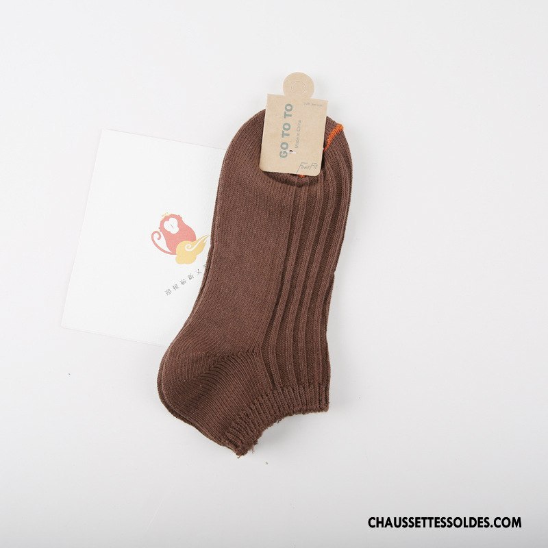 Chaussette Basse Homme Hiver Chaussette Basse Coupée L'automne 100% Coton Lovers Femme