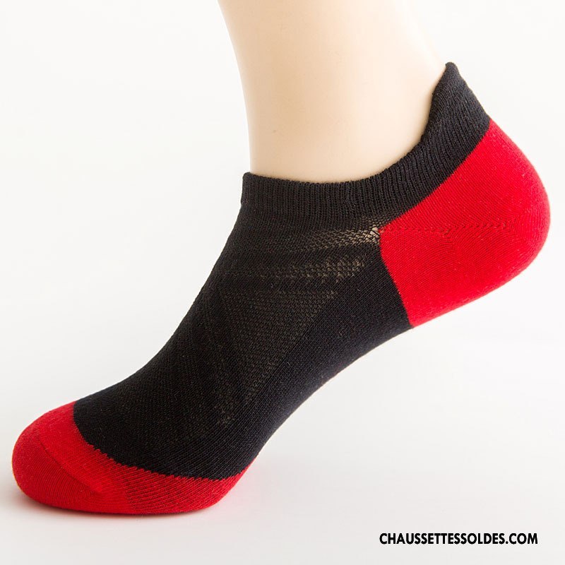 Chaussette Basse Homme Mouvement Respirant Nouvelles Arrivées Confortable Fleurs Réseau