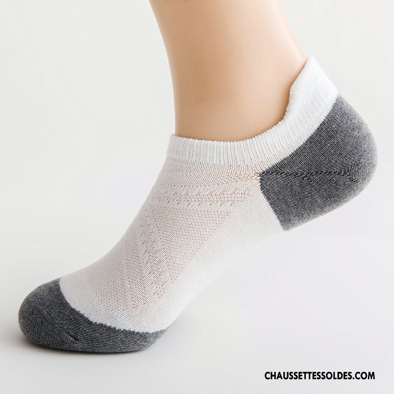 Chaussette Basse Homme Mouvement Respirant Nouvelles Arrivées Confortable Fleurs Réseau