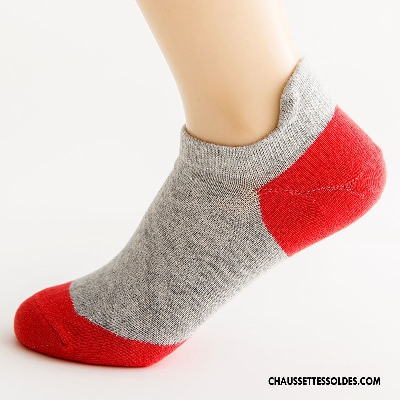 Chaussette Basse Homme Mouvement Respirant Nouvelles Arrivées Confortable Fleurs Réseau
