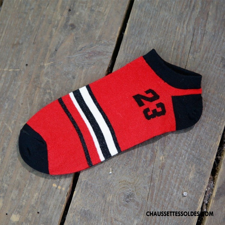 Chaussette Basse Homme Nouveau Numérique Mode Anti-odeur Printemps Chaussettes En Coton Bleu