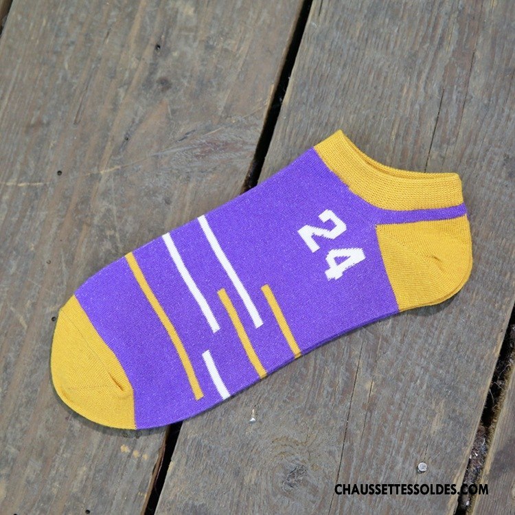 Chaussette Basse Homme Nouveau Numérique Mode Anti-odeur Printemps Chaussettes En Coton Bleu