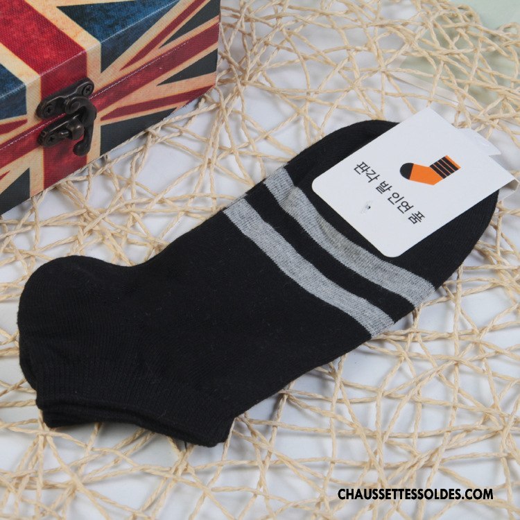 Chaussette Basse Homme Nouvelles Arrivées Casual 100% Coton Chaussette Basse Coupée Printemps Gris Clair