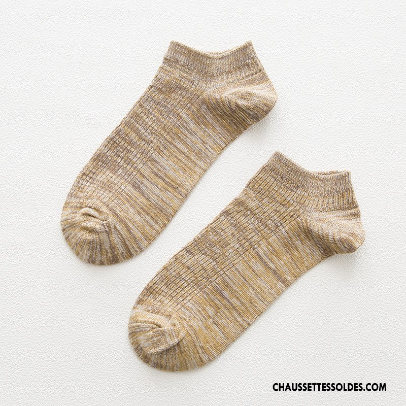 Chaussette Basse Homme Nouvelles Arrivées Chaussette Basse Coupée En Maille Chaussettes En Coton Chaussette Courte Clair