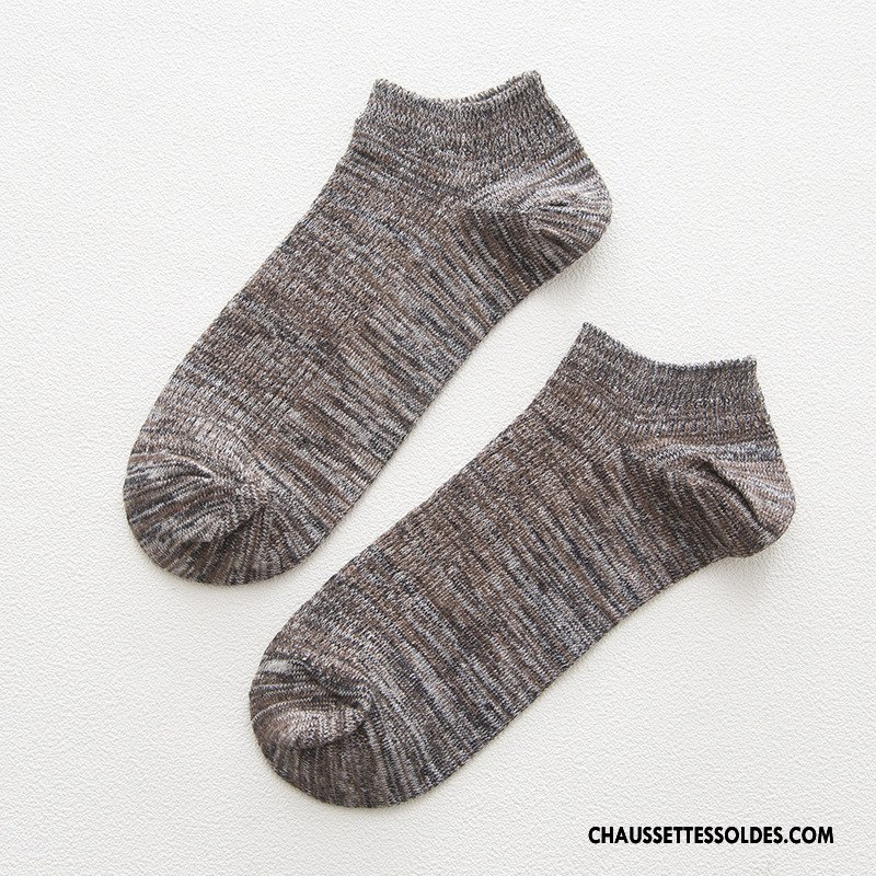 Chaussette Basse Homme Nouvelles Arrivées Chaussette Basse Coupée En Maille Chaussettes En Coton Chaussette Courte Clair