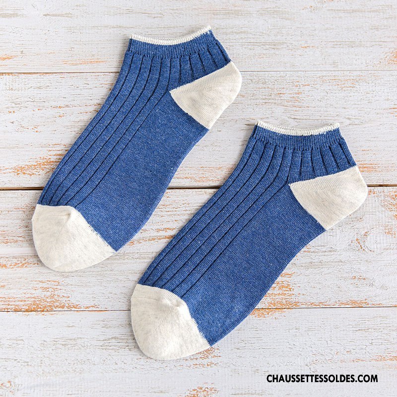 Chaussette Basse Homme Nouvelles Arrivées Mode Casual Coton Bio Chaussette Basse Coupée De Travail Pure Gris