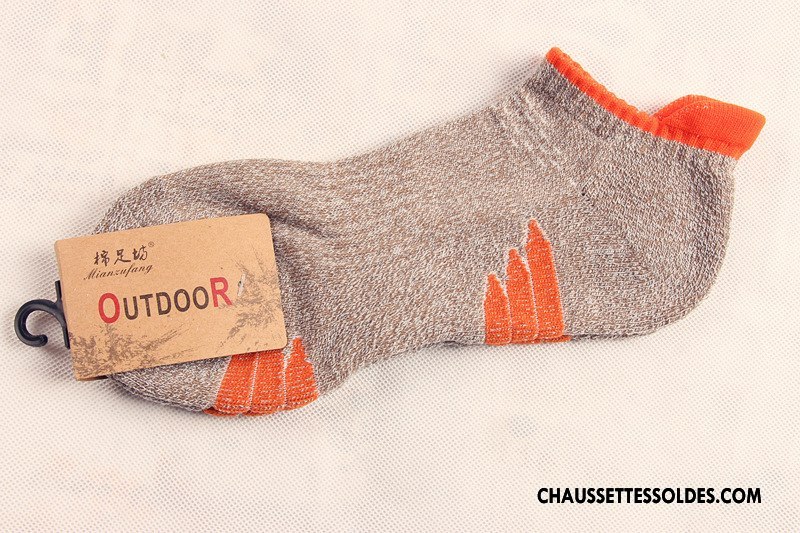 Chaussette Basse Homme Running Mouvement Escalade Chaussette Basse Coupée Respirant Chaussettes En Coton Bleu
