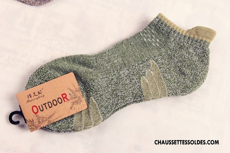 Chaussette Basse Homme Running Mouvement Escalade Chaussette Basse Coupée Respirant Chaussettes En Coton Bleu