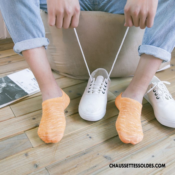 Chaussette Basse Homme Silicone Le Nouveau Bambou Antidérapant Été Invisible Bleu Clair