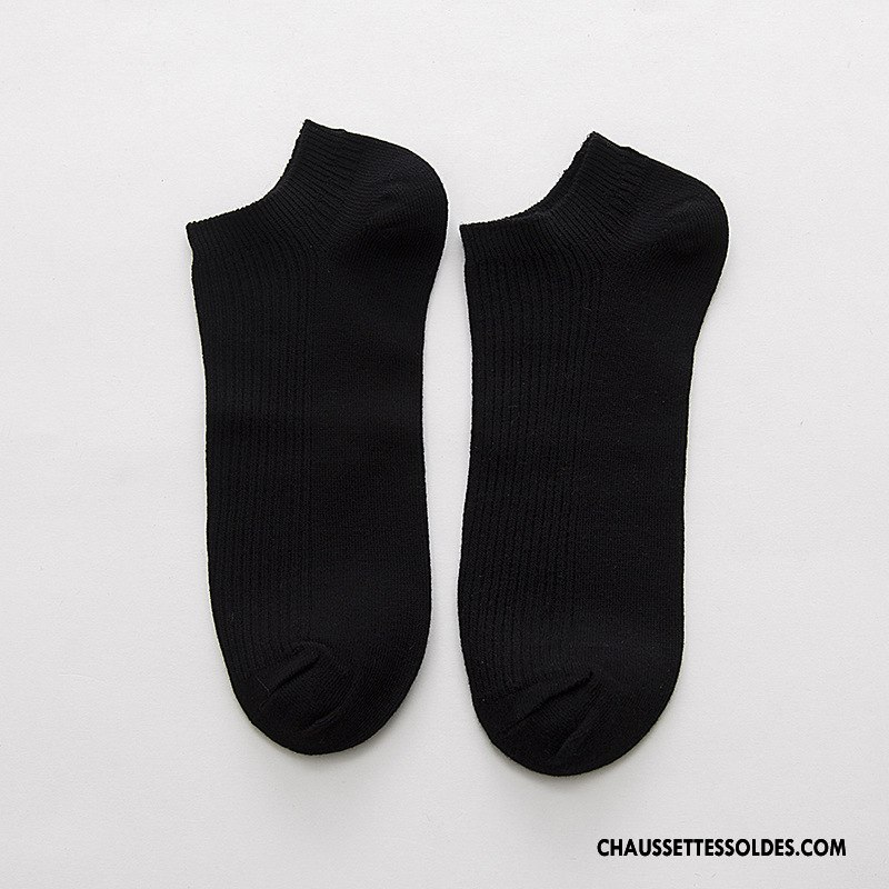 Chaussette Basse Homme Élasticité L'absorption D'humidité L'automne Été Tendance Coton Bio