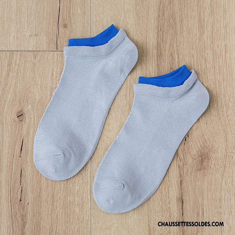 Chaussette Basse Homme Été Chaussette Courte Le Nouveau Engrener Chaussette Basse Coupée Mouvement
