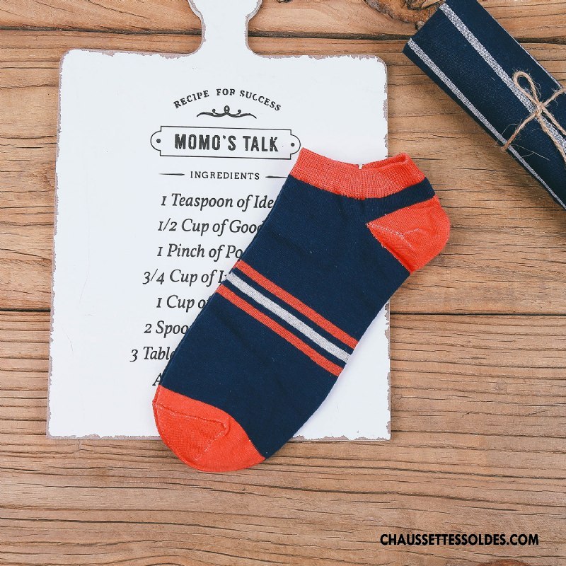 Chaussette Basse Homme Été Printemps Invisible Le Nouveau Chaussette Basse Coupée Chaussette Courte Coloré Gris Clair