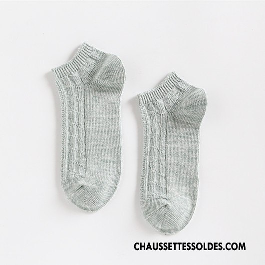Chaussettes Courtes Femme Chaussette Basse Coupée Art Printemps Rétro Élève Nouvelles Arrivées Rose Clair