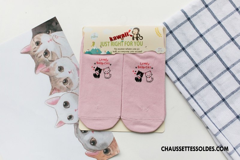 Chaussettes Courtes Femme Chaussette Basse Coupée Asymétrie Créatif Le Nouveau