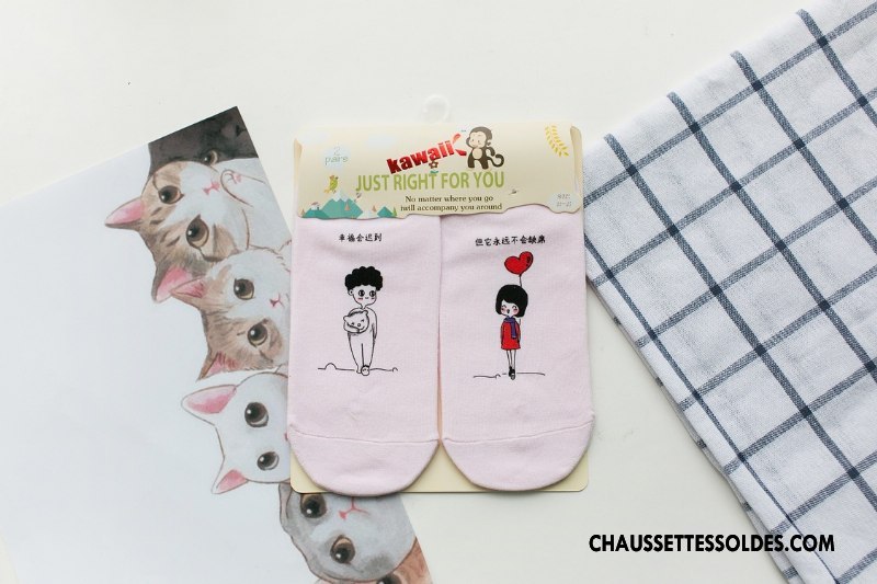 Chaussettes Courtes Femme Chaussette Basse Coupée Asymétrie Créatif Le Nouveau