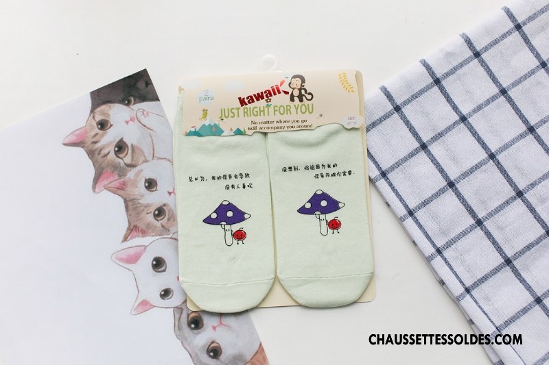 Chaussettes Courtes Femme Chaussette Basse Coupée Asymétrie Créatif Le Nouveau