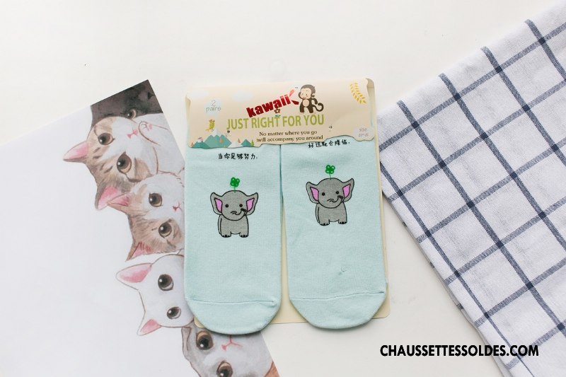 Chaussettes Courtes Femme Chaussette Basse Coupée Asymétrie Créatif Le Nouveau