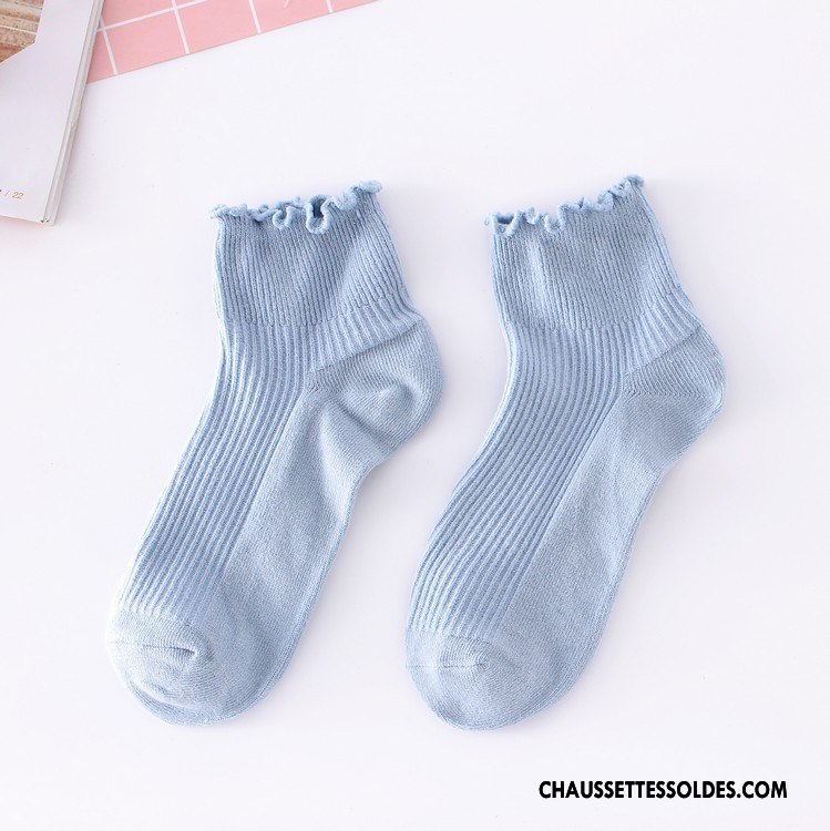 Chaussettes Courtes Femme Chaussette Basse Coupée Printemps Enceintes Été Bois Chaussettes En Coton Pure Rouge Rose