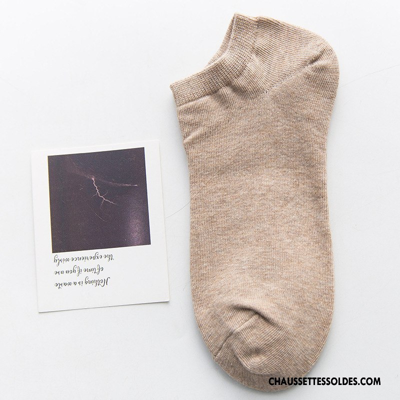 Chaussettes Courtes Femme Chaussette Courte Absorber La Sueur Invisible Mouvement Homme Chaussettes En Coton Bleu Marin Clair