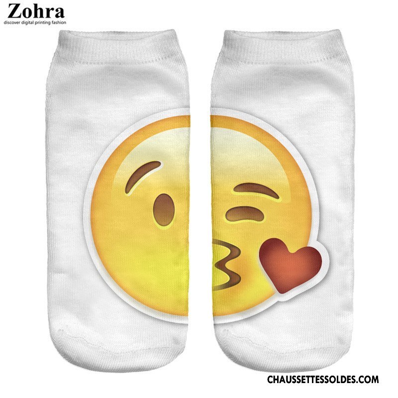 Chaussettes Courtes Femme Chaussette Courte Chaussette Basse Coupée Modèles Féminins Couleur Du Sort Le Nouveau Adulte Impression Blanc