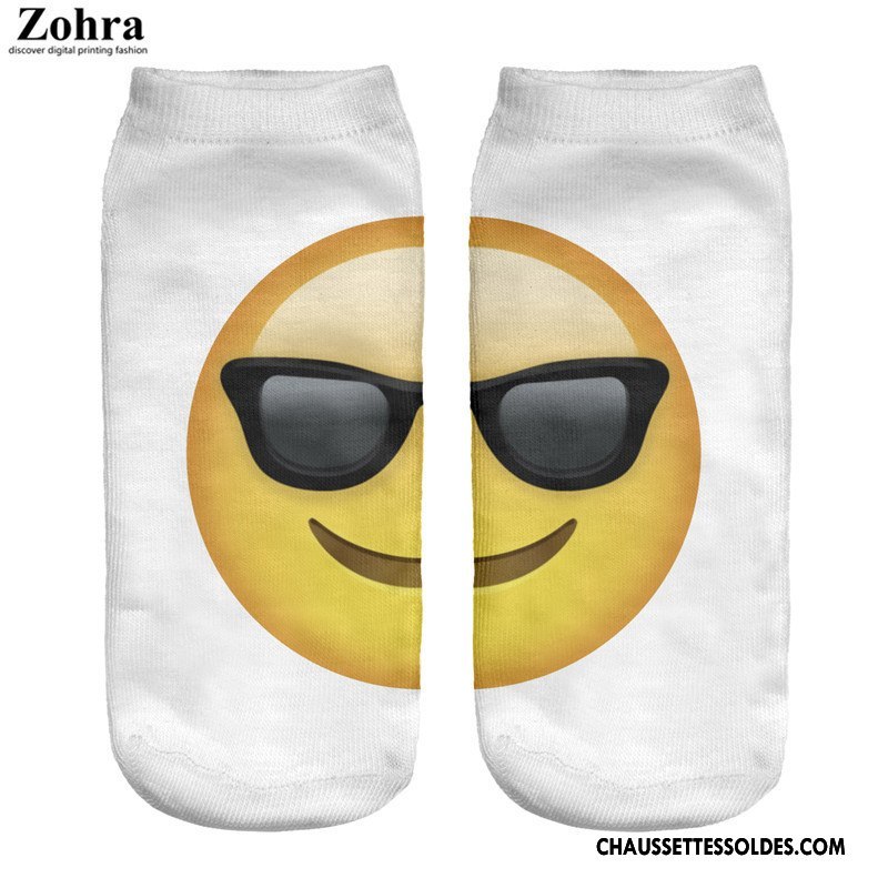 Chaussettes Courtes Femme Chaussette Courte Chaussette Basse Coupée Modèles Féminins Couleur Du Sort Le Nouveau Adulte Impression Blanc