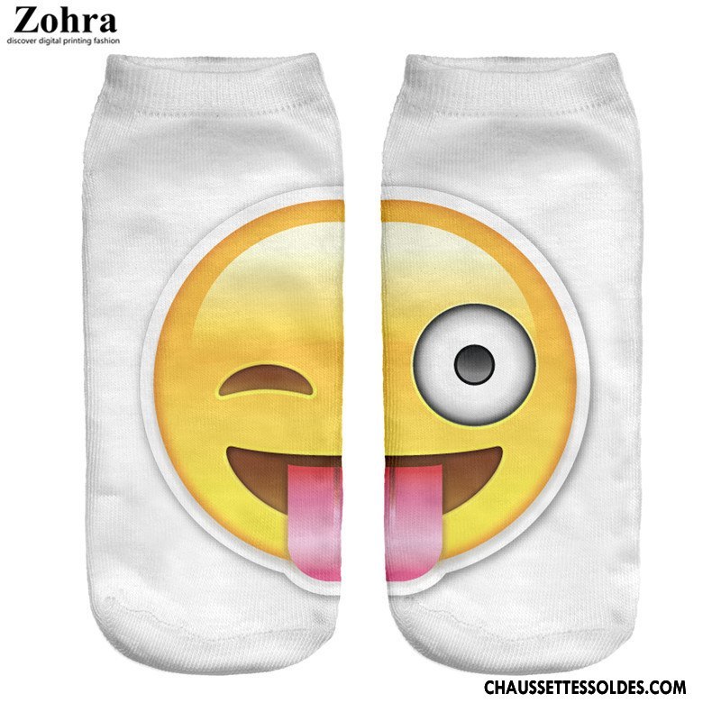 Chaussettes Courtes Femme Chaussette Courte Chaussette Basse Coupée Modèles Féminins Couleur Du Sort Le Nouveau Adulte Impression Blanc