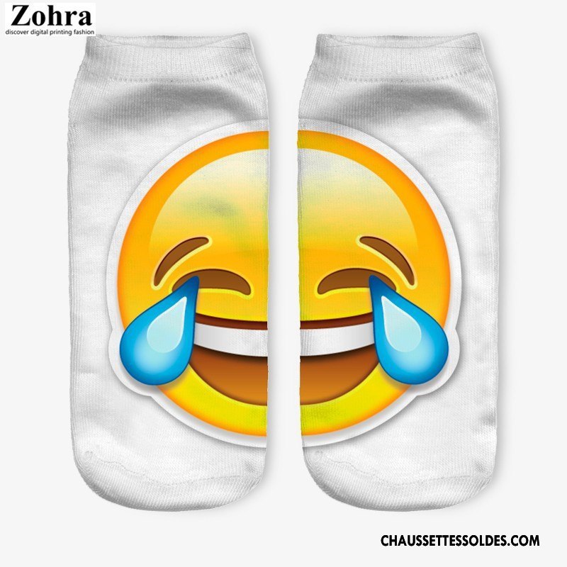 Chaussettes Courtes Femme Chaussette Courte Chaussette Basse Coupée Modèles Féminins Couleur Du Sort Le Nouveau Adulte Impression Blanc