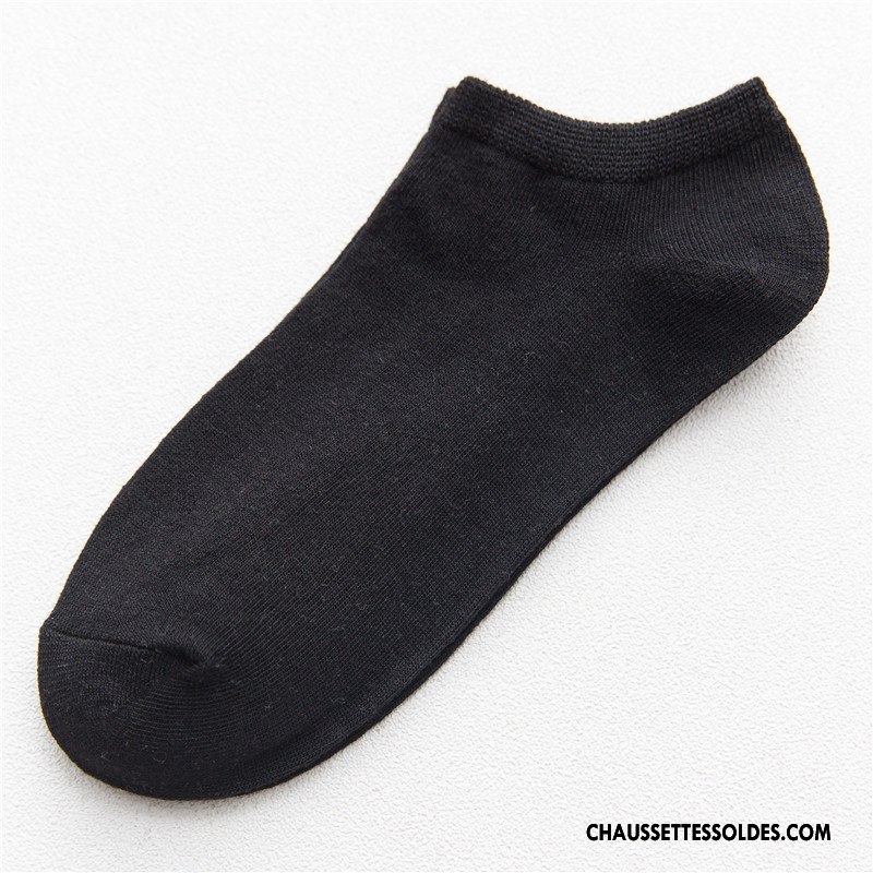 Chaussettes Courtes Femme Chaussette Courte Dame Invisible Été Chaussettes En Coton Mouvement Jaune Clair