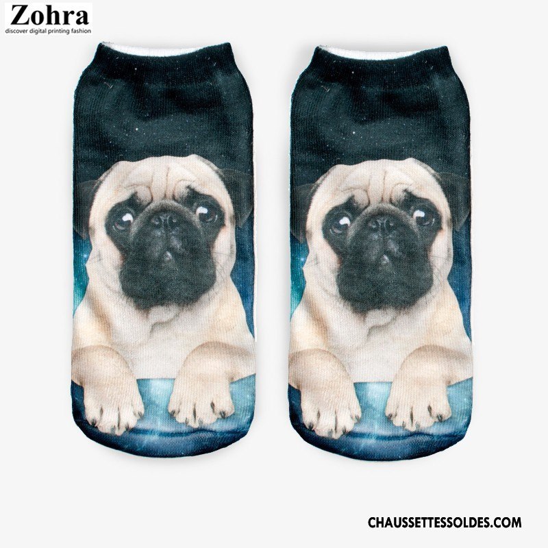 Chaussettes Courtes Femme Chaussette Courte Le Nouveau Chaussette Basse Coupée Adulte Impression Blanc