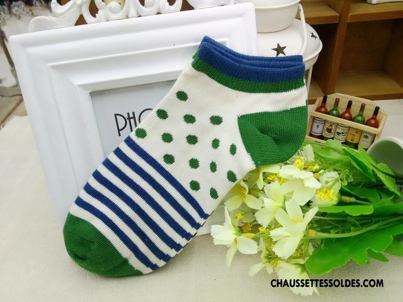 Chaussettes Courtes Femme Chaussettes En Coton Petit Bien Tous Les Assortis Chaussette Basse Coupée Dame Couleurs De Bonbons Couleur De Contraste Coloré
