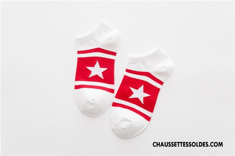 Chaussettes Courtes Femme Chaussettes En Coton Printemps Gros Été Le Nouveau Chaussette Basse Coupée Couleurs De Bonbons Bleu