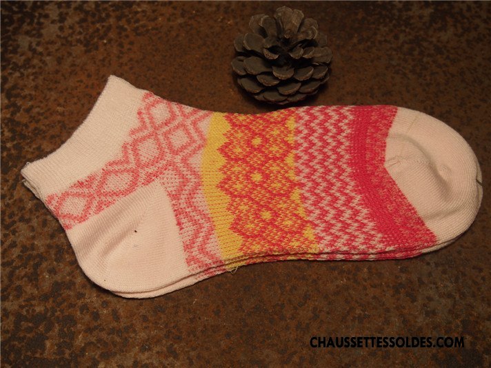 Chaussettes Courtes Femme Chaussettes En Coton Style National Le Nouveau Légère Été Chaussette Basse Coupée Bleu