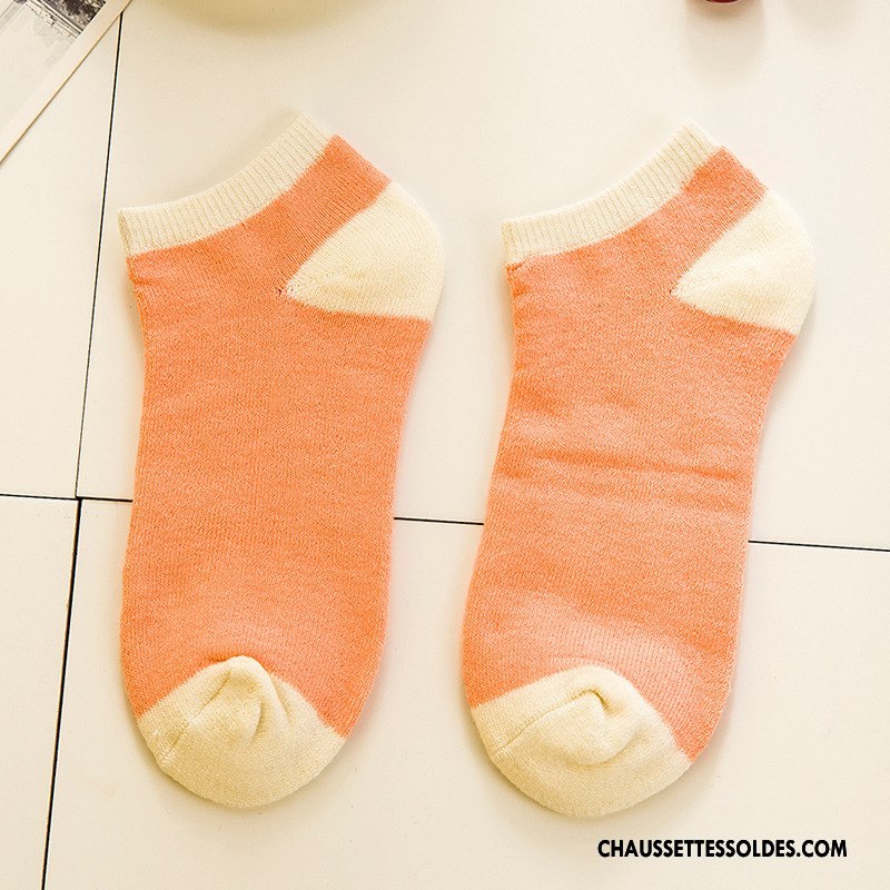 Chaussettes Courtes Femme Dame Terry Casual 100% Coton Thermiques Plus De Velours Pure Vert Clair