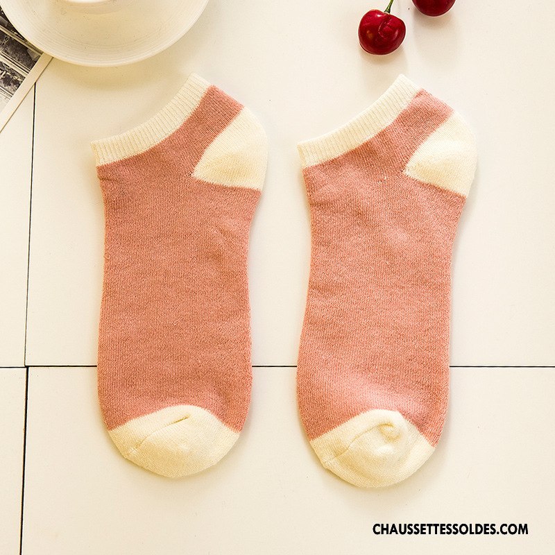 Chaussettes Courtes Femme Dame Terry Casual 100% Coton Thermiques Plus De Velours Pure Vert Clair