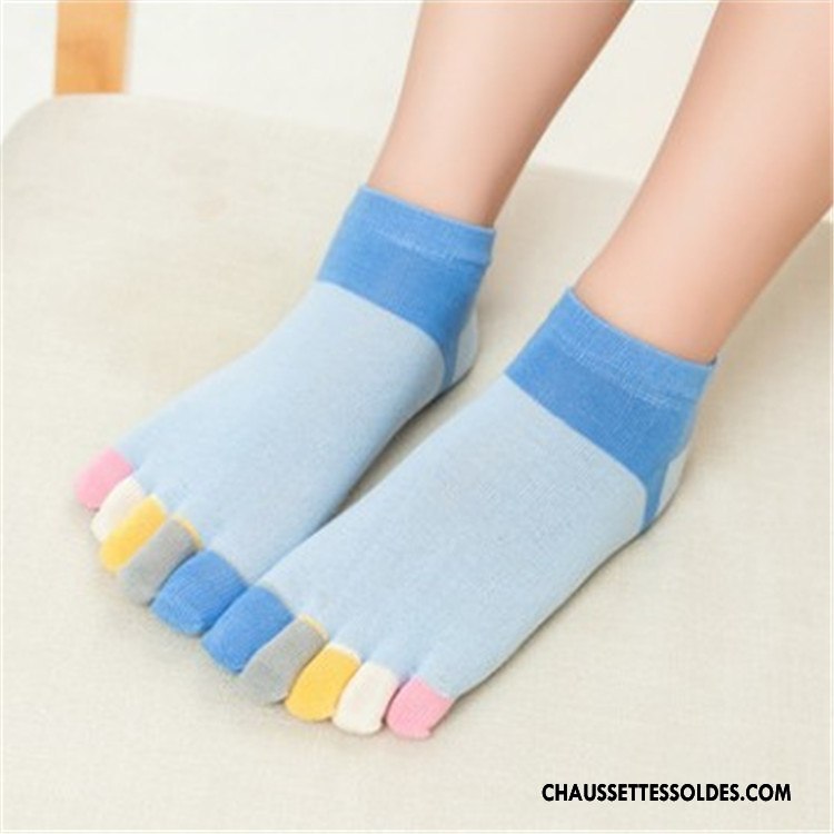 Chaussettes Courtes Femme L'automne Absorber La Sueur Matelassé Anti-odeur Printemps 100% Coton Pure Gris