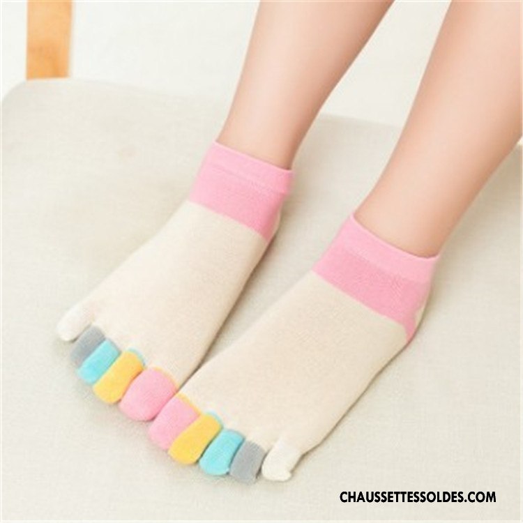 Chaussettes Courtes Femme L'automne Absorber La Sueur Matelassé Anti-odeur Printemps 100% Coton Pure Gris