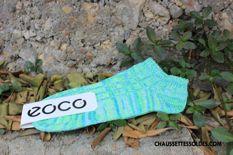 Chaussettes Courtes Femme Le Nouveau Chaussette Basse Coupée Invisible Dame Rétro Style National Bleu