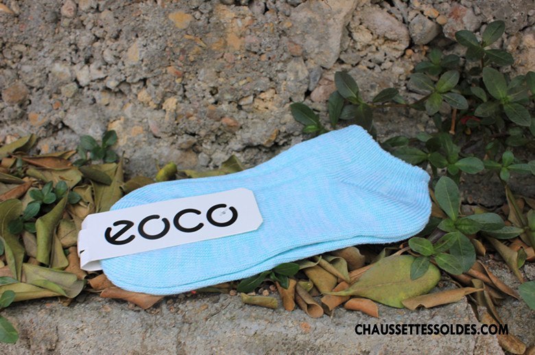 Chaussettes Courtes Femme Le Nouveau Chaussette Basse Coupée Invisible Dame Rétro Style National Bleu