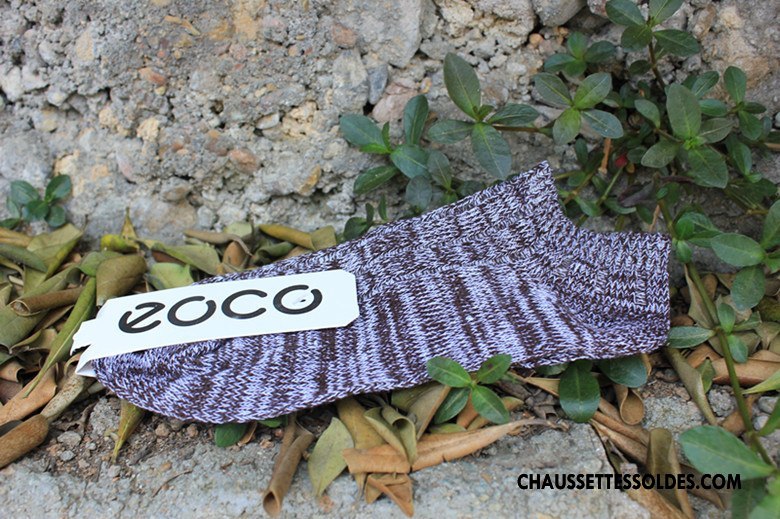 Chaussettes Courtes Femme Le Nouveau Chaussette Basse Coupée Invisible Dame Rétro Style National Bleu