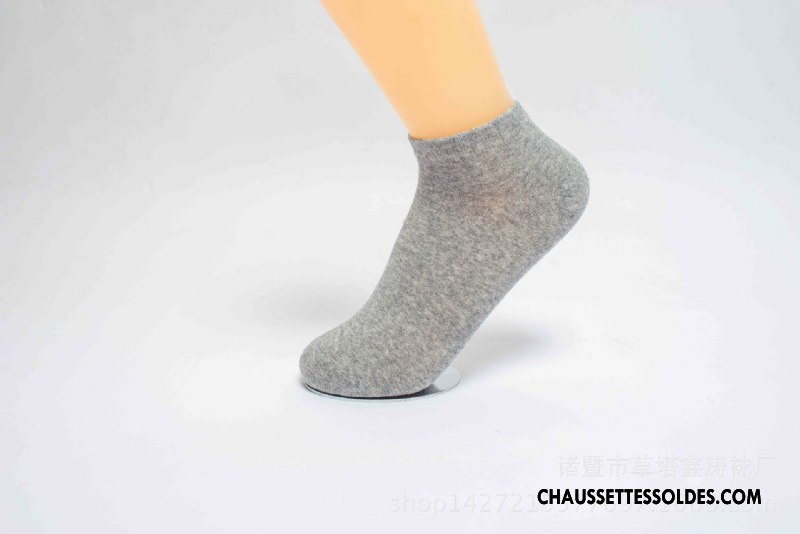 Chaussettes Courtes Femme Le Nouveau Printemps Invisible Matelassé Chaussette Basse Coupée Couleurs De Bonbons Violet Clair