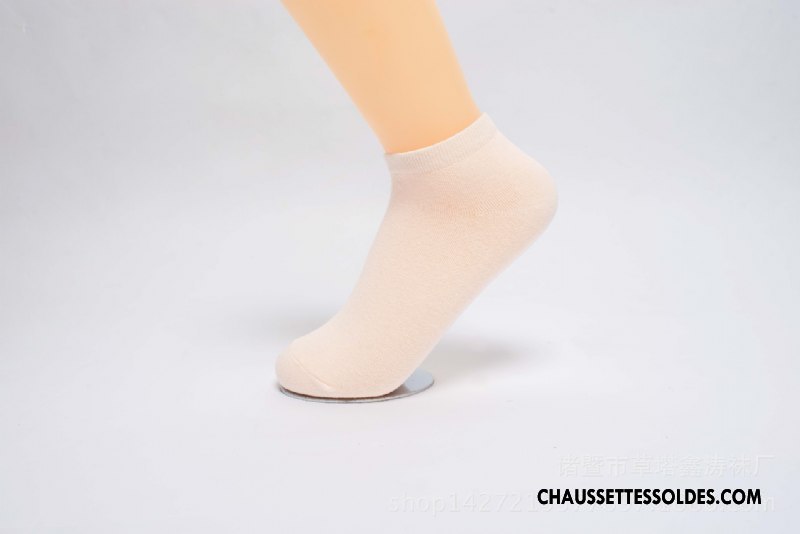 Chaussettes Courtes Femme Le Nouveau Printemps Invisible Matelassé Chaussette Basse Coupée Couleurs De Bonbons Violet Clair