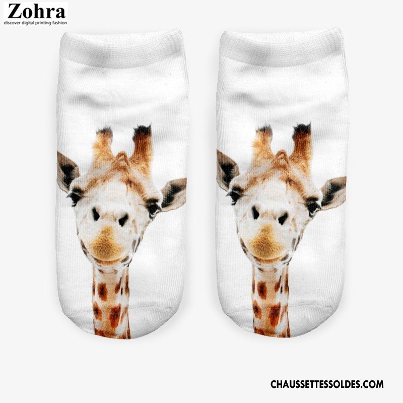 Chaussettes Courtes Femme Modèles Féminins Chaussette Courte Longue Charmant Le Nouveau Adulte Marron Impression