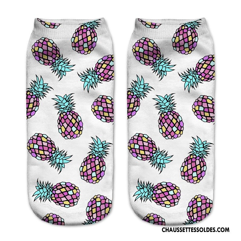 Chaussettes Courtes Femme Modèles Féminins Invisible Le Nouveau Chaussette Basse Coupée Chaussette Courte Adulte Impression Bleu Clair