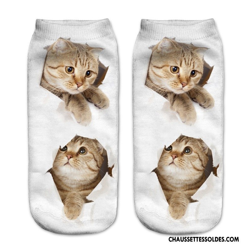 Chaussettes Courtes Femme Modèles Féminins Invisible Le Nouveau Chaussette Basse Coupée Chaussette Courte Adulte Impression Bleu Clair